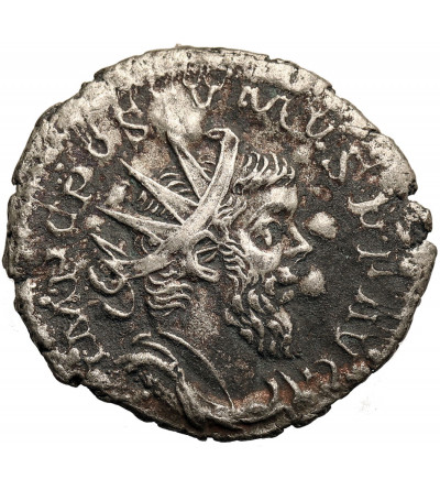 Rzym, Cesarstwo. Postumus, 259/260-268. Antoninian, 262-263 AD, mennica Treveri, Mars / VIRTVS AVG