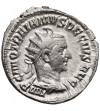 Rzym Cesarstwo. Trajan Decjusz, 249-251 AD. AR Antoninian ok. 250-251 AD, mennica Rzym, PANNONIAE
