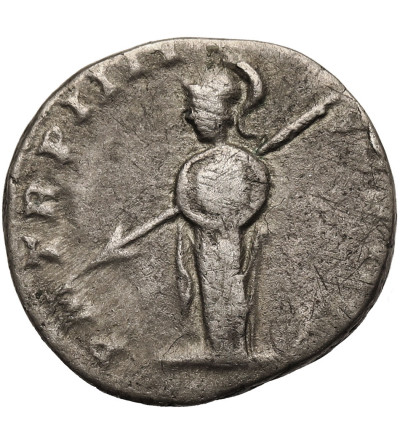 Roman Empire. Septimius Severus 193-211 AD. AR Denarius, 196 AD, Rome mint / Minerva