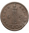 Haiti, Republika 1825-1849. 6 Centimes 1846 / AN 43