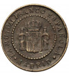 Hiszpania, Alfonso XIII 1885-1931. Medal / żeton na francusko-hiszpańskie porozumienie, stosunki wzajemne, Madryt