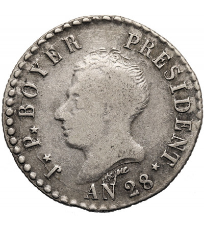 Haiti, Republic 1825-1849. 50 Centimes 1831 / AN 28