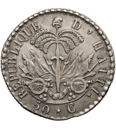 Haiti, Republika 1825-1849. 50 Centimes 1831 / AN 28