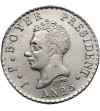 Haiti, Republic 1825-1849. 50 Centimes 1828 / AN 25, President J. P. Boyer