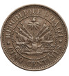 Haiti, Republika. 5 Centimes 1863, Prezydent Geffrard