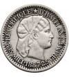 Haiti, Republic. 10 Centimes 1887 A, Paris mint