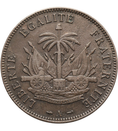 Haiti, Republika. 2 Centimes 1894 A, Paryż