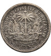 Haiti, Republika. 10 Centimes 1886 A, Paryż