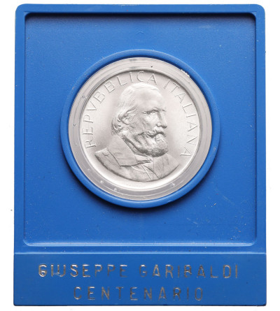 Włochy. 500 Lirów 1982, 100. rocznica śmierci Giuseppe Garibaldiego
