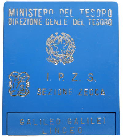 Italy. 500 Lire 1982, Galileo Galilei - 350th Anniversary of his masterpiece