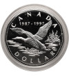 Kanada 1 Dolar 1997, 10. rocznica Dolara kanadyjskiego, Nur (Loon) - Proof