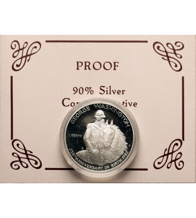 USA. Silver Proof Half Dollar 1982 S, San Francisco, George Washington