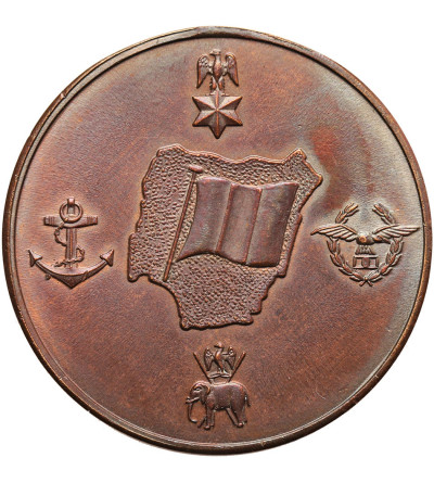 Nigeria, Federal Republic. National Service Medal 1966-1970
