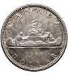 Canada, Elizabeth II . Silver Dollar 1966