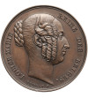 Belgia, Leopold I (1831-1865). Medal 1850, upamiętniający śmierć królowej Ludwiki Marii