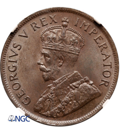 RPA. 1 Penny 1926, Jerzy V - NGC MS 64 BN