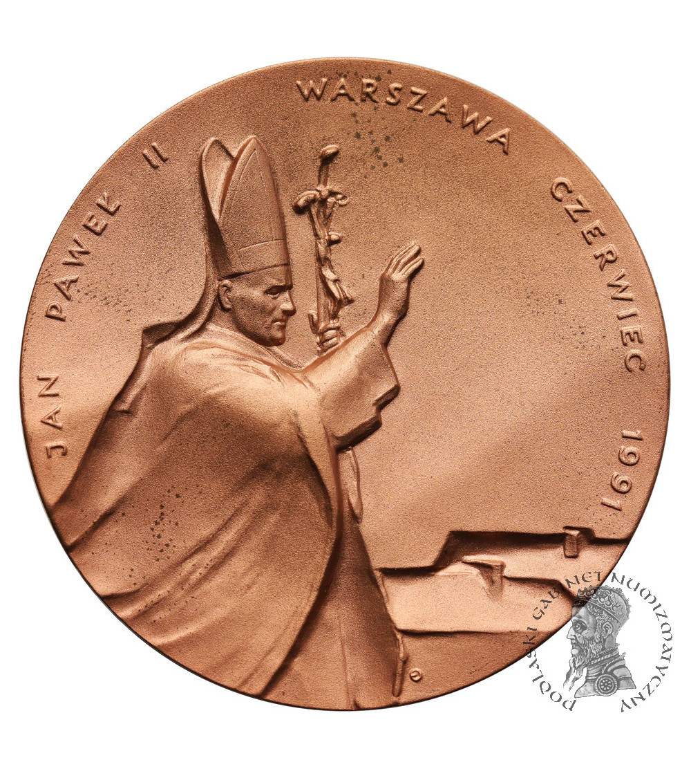 Poland, Warsaw. Medal 1991, John Paul II, 200th anniversary of the Constitution of May 3