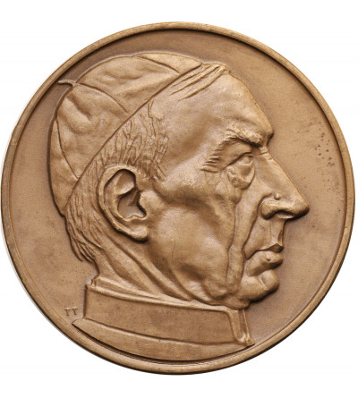 Polska, PRL (1952-1989) Warszawa. Medal 1986 z okazji budowy pomnika Prymasa Tysiąclecia