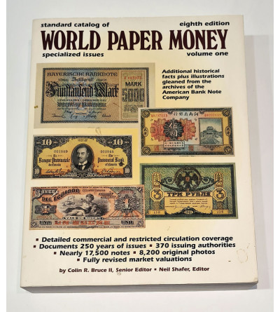 Pick Albert, Standard Catalog of World Paper Money 1998 - Specialized Issues, tom pierwszy