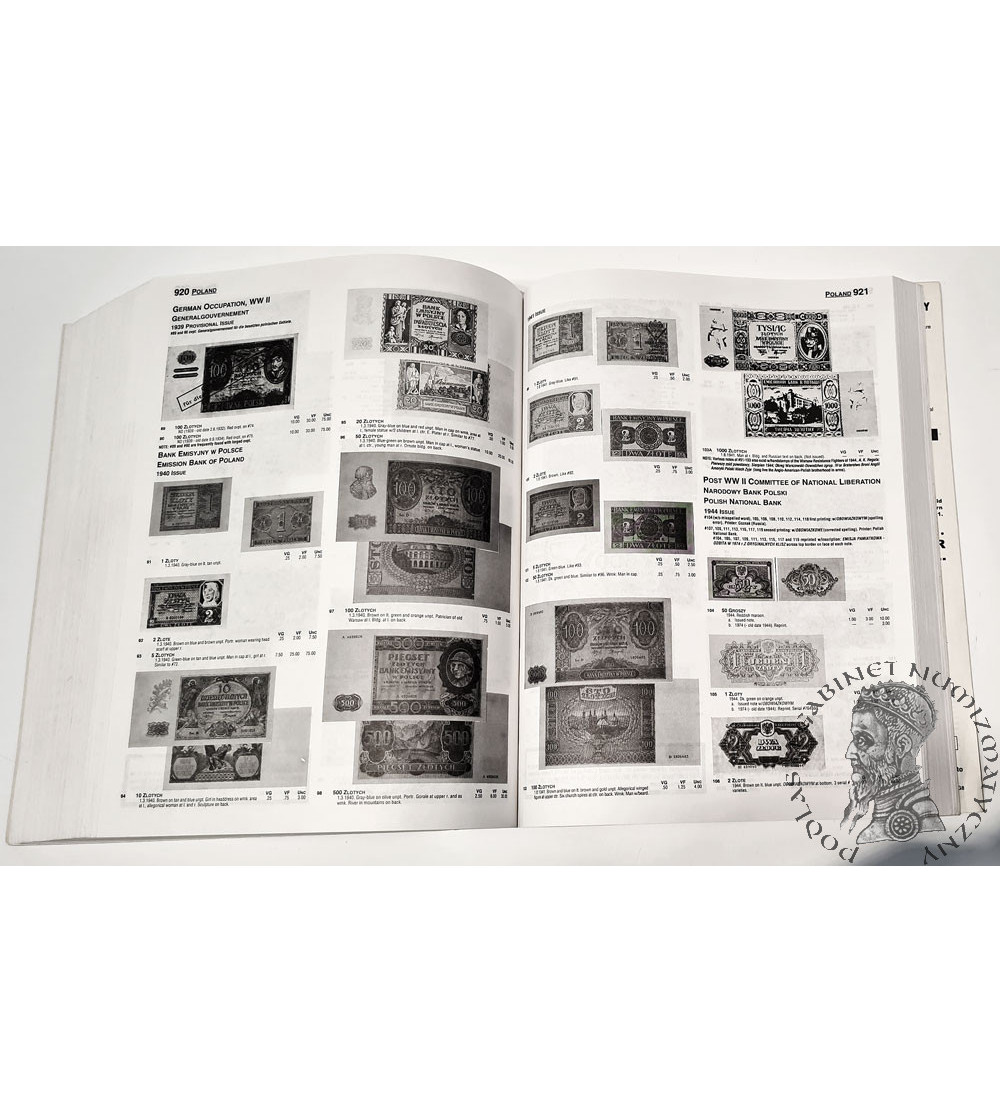 Pick Albert, Standard Catalog of World Paper Money 2000 - General Issues, volume two