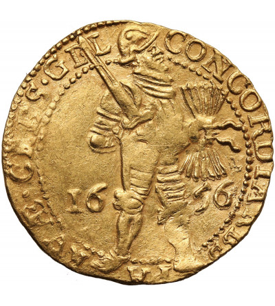 Netherlands, Province Geldern / Gelderland (1581-1795). Dubbele Gouden Dukaat (2 Ducat ) 1656