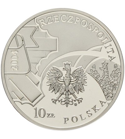 Polska. 10 złotych 2004, 85. Rocznica Powołania Policji - GCN ECC PR 70