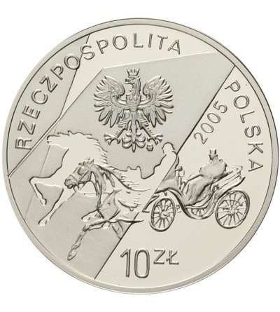 Poland. 10 Zlotych 2005, Konstanty Ildefons Galczynski - Proof GCN ECC PR 69
