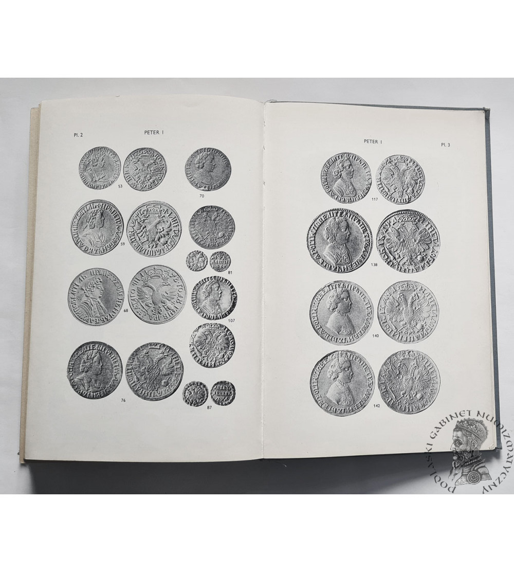 Severin H. M., The Silver Coinage of Imperial Russia 1682-1917, pierwsze wydanie 1965
