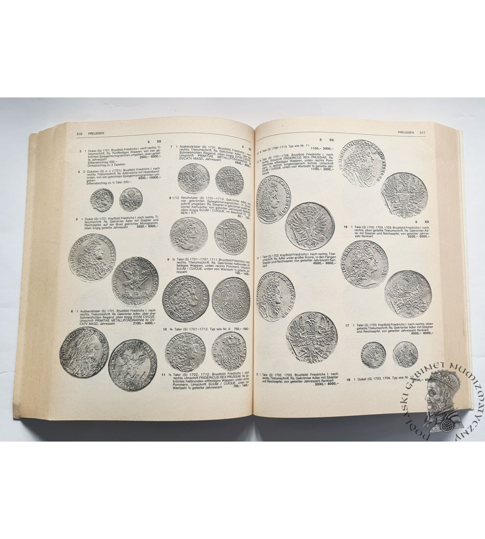 Schön Gerhard, Deutscher Münzkatalog 18. Jahrhundert 1984 (catalog of German coins of the 18th century)