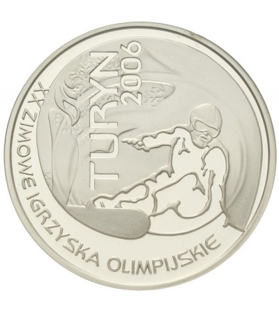 Poland. 10 Zlotych 2006, Winter Olympics Turyn 2006 - Proof GCN ECC PR 70