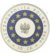 Polska. 10 złotych 2004, Wstąpienie Polski do Unii Europejskiej - GCN ECC PR 69