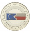 Polska. 10 złotych 2004, Wstąpienie Polski do Unii Europejskiej - GCN ECC PR 69