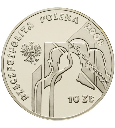 Polska. 10 złotych 2008, Sybiracy - GCN ECC PR 69