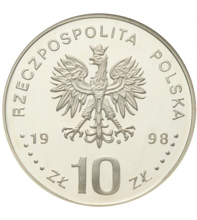 Polska. 10 złotych 1998, Gen. August Emil Fielfdorf - GCN ECC PR 70