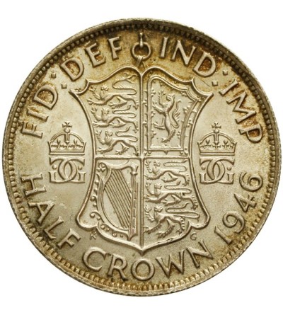 Wielka Brytania 1/2 korony 1946