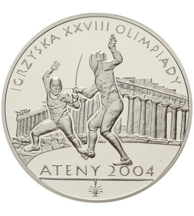 Polska. 10 złotych 2004, Ateny 2004 Letnie Igrzyska - GCN ECC PR 69