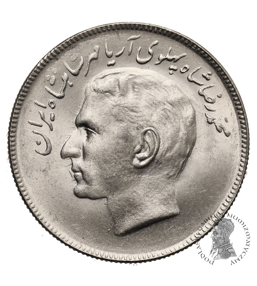 Iran, Muhammad Reza Pahlavi Shah SH 1320-1358 / 1941-1979 AD. 20 Rials, SH 1353 / 1974 AD, 7th Asian Games