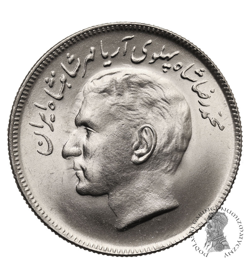 Iran, Muhammad Reza Pahlavi Shah SH 1320-1358 / 1941-1979 AD. 20 Rials, SH 1353 / 1974 AD, 7th Asian Games