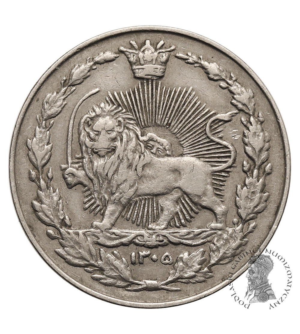 Iran, Reza Shah, AH 1344-1360 / 1925-1941 AD. 100 Dinars, SH 1305 / 1926 AD