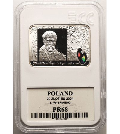 Polska. 20 złotych 2004, Stanisław Wyspiański - GCN ECC PR 68