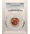 USA. Lincoln Cent 1938 S, San Francisco - PCGS MS 64