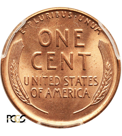 USA. Lincoln Cent 1938 S, San Francisco - PCGS MS 64