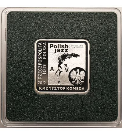 Poland. 10 Zlotych 2010, Krzysztof Komenda - Proof