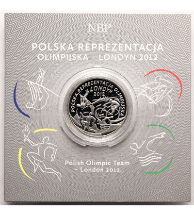 Poland. 10 Zlotych 2012, Polish Olympic Team London 2012 - Proof