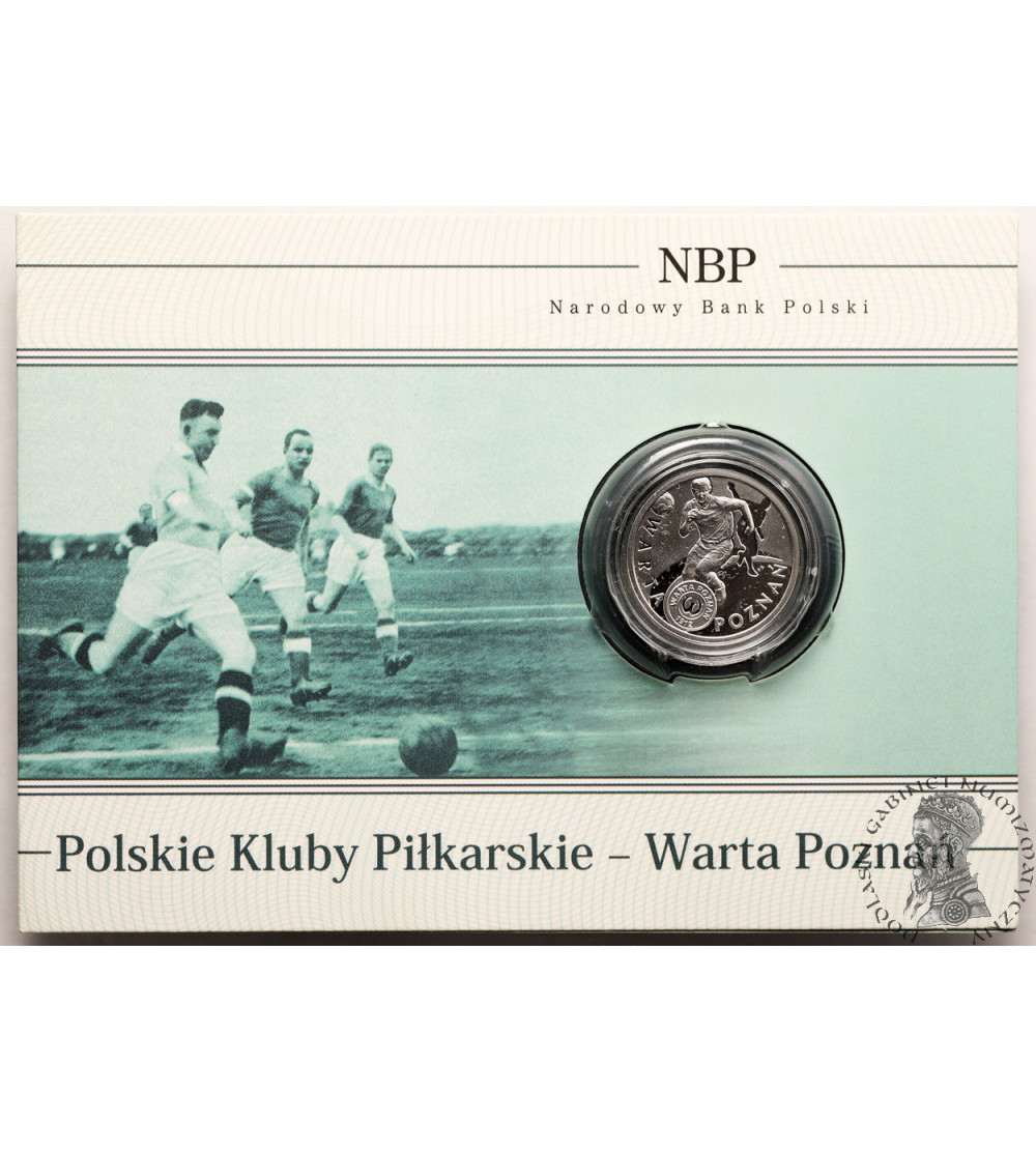 Polska. 5 złotych 2013, Warta Poznań - Polskie Kluby Piłkarskie