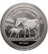 Poland. 20 Zlotych 2014, Polish konik horse (Equus caballus gmelini), Animals of the World series - Proof