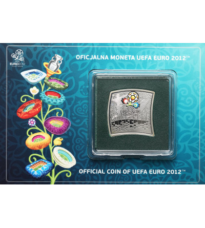 Poland. 20 Zlotych 2012, Official Coin of UEFA EURO 2012 - Proof