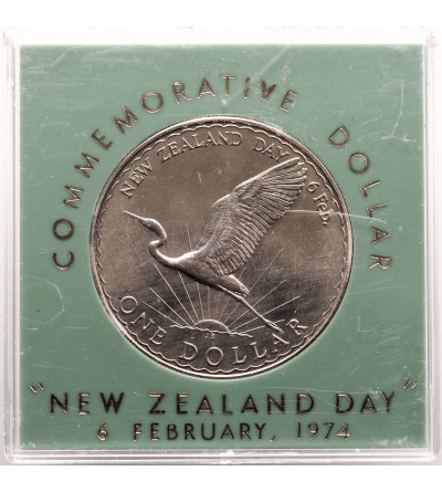 Nowa Zelandia. 1 dolar 1974, Dzień Nowej Zelandii
