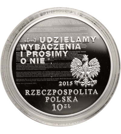 Polska. 10 złotych 2015, Orędzie Biskupów polskich do niemieckich - 50 rocznica