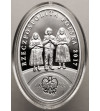 Poland. 10 Zlotych 2017, 100th Anniversary of the Apparitions of Fatima - Proof